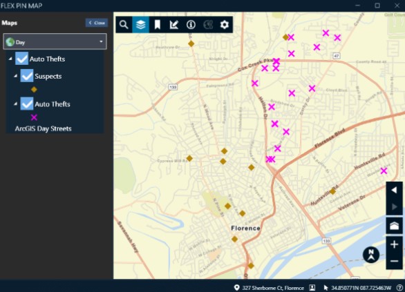 Pin mapping