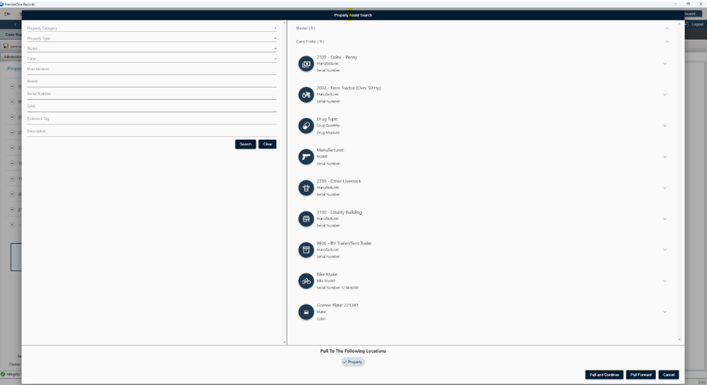 Pull Forward Wizard - Property Pull Forward Wizard – Property