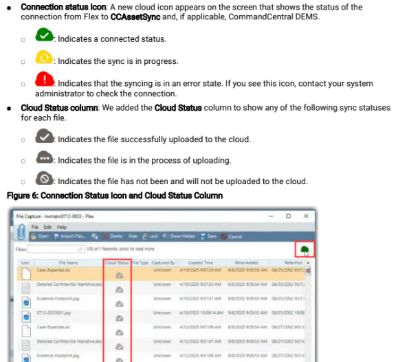 ccassetsync cloud status