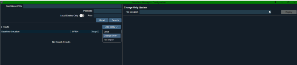 Change Only Update Change Only Update